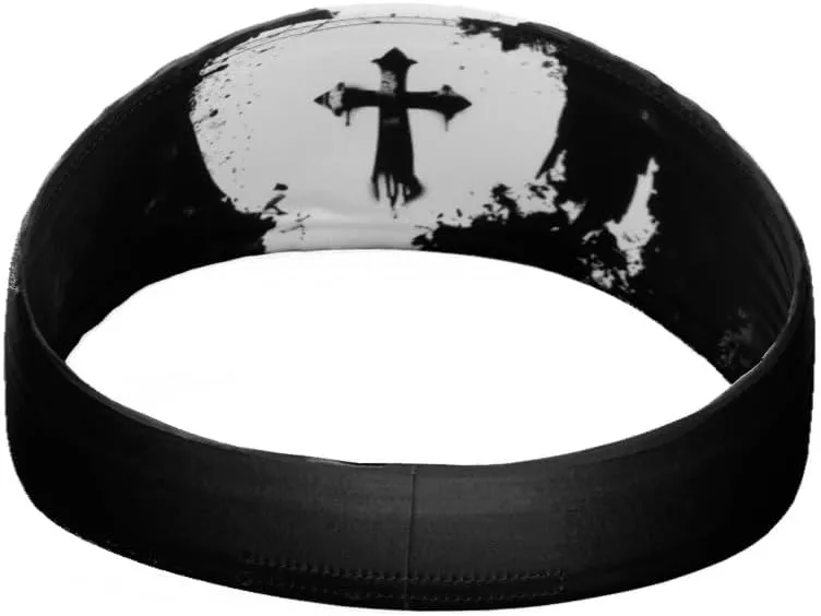 40  Designs! Unisex Headband/Sweatband. Best for Sports, Fitness, Working Out, Yoga. Tapered Design