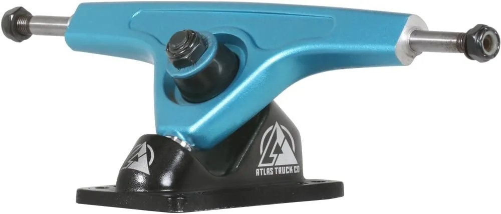 Atlas Truck Co. 180mm 48 Degree 8mm Reverse Kingpin Ultralight Longboard Trucks, Lightweight Aluminum Longboard Trucks for Skateboarding, Cruising, Freeriding, Downhill
