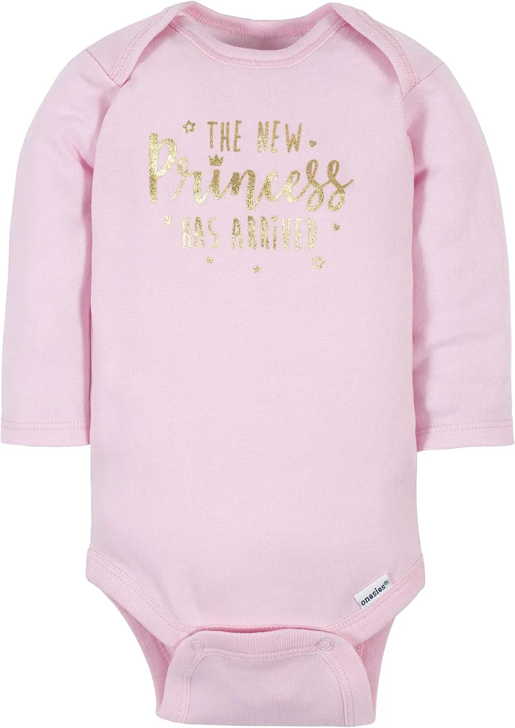 Gerber Baby Girls' 6-Pack Long-Sleeve Onesies Bodysuits