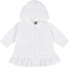 Gerber Baby Girls' and Toddler Zipper Hoodie Terry Swimsuit Cover Up