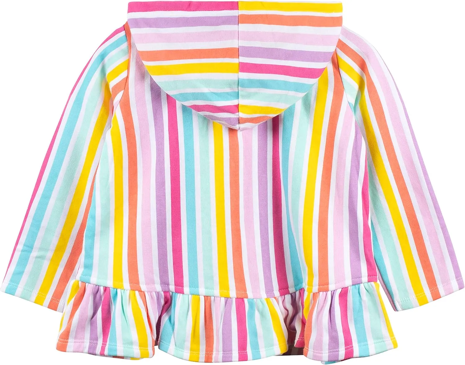 Gerber Baby Girls' and Toddler Zipper Hoodie Terry Swimsuit Cover Up