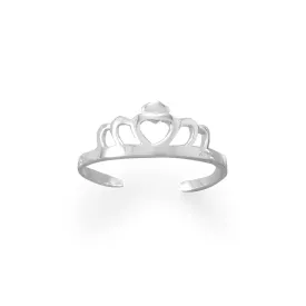 Princess Tiara Toe Ring