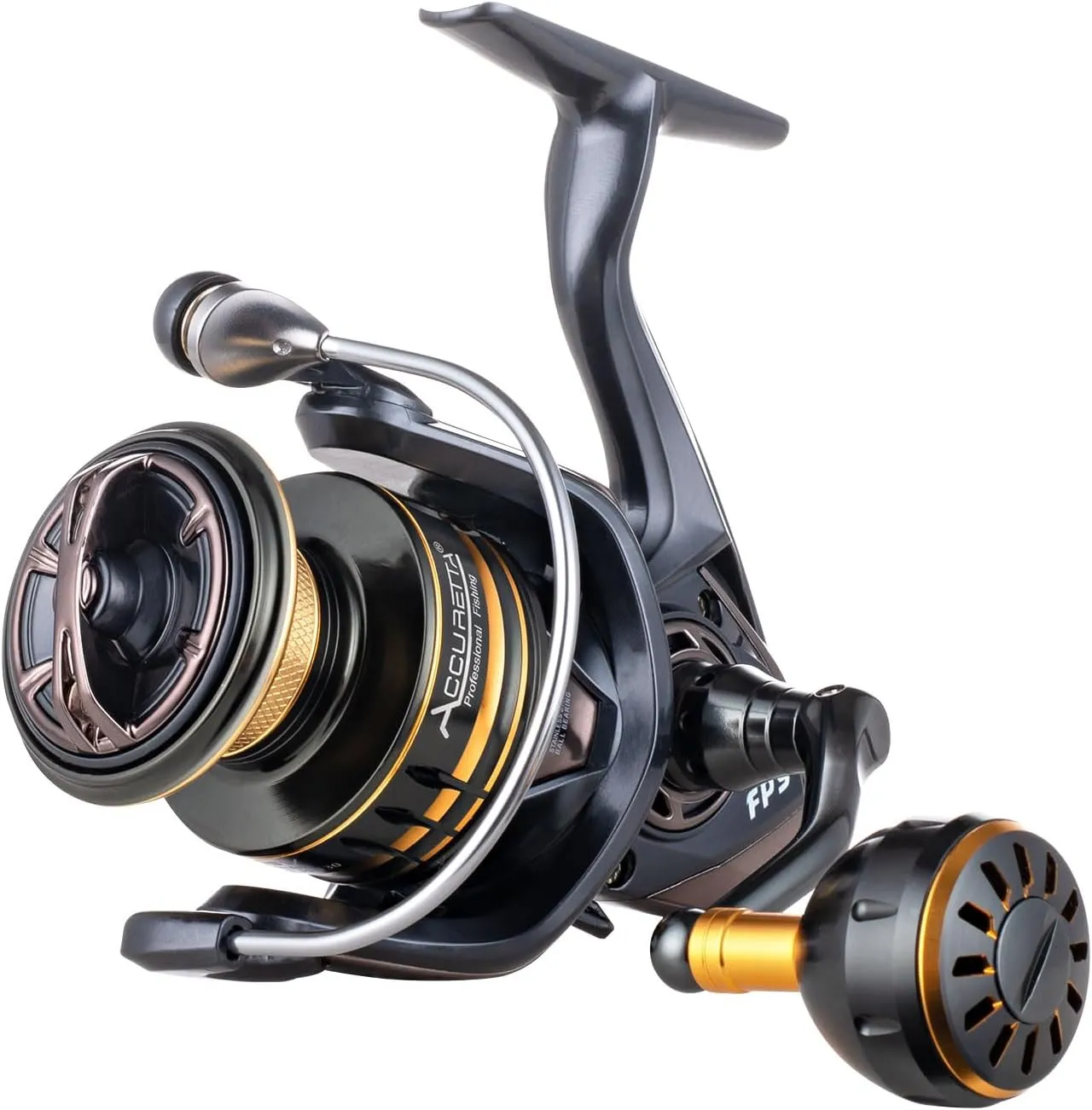 Saltwater Spinning Reel,13 1BB Ultra Smooth Saltwater Fishing Reels,Powerful Carbon Drag,CNC Aluminum Spool & Handle