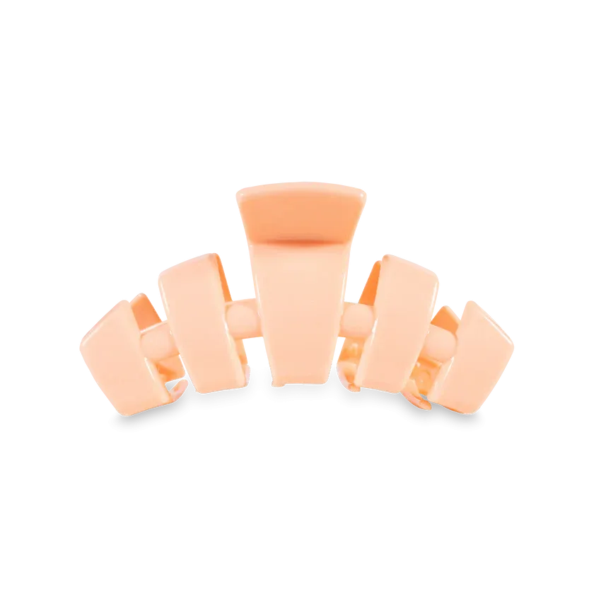 Small Teleties Claw Clip - Peach Fuzz