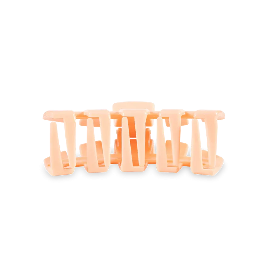 Small Teleties Claw Clip - Peach Fuzz