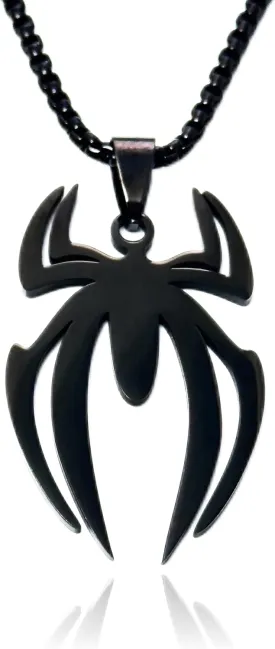 Spider Man Necklace for Women Daily Wear,Cosplay and Ideal Pink Gift for Spider Man Fans Chain