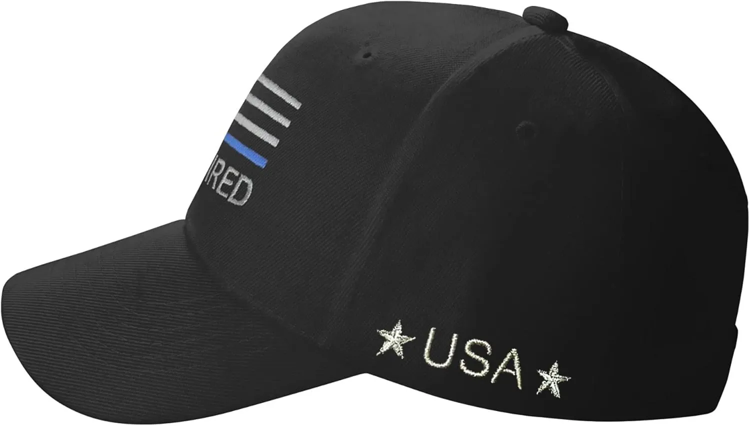 Thin Blue Line USA Flag Dad Hats Adjustable Baseball Cap Gifts for Police Officers Cops Retired